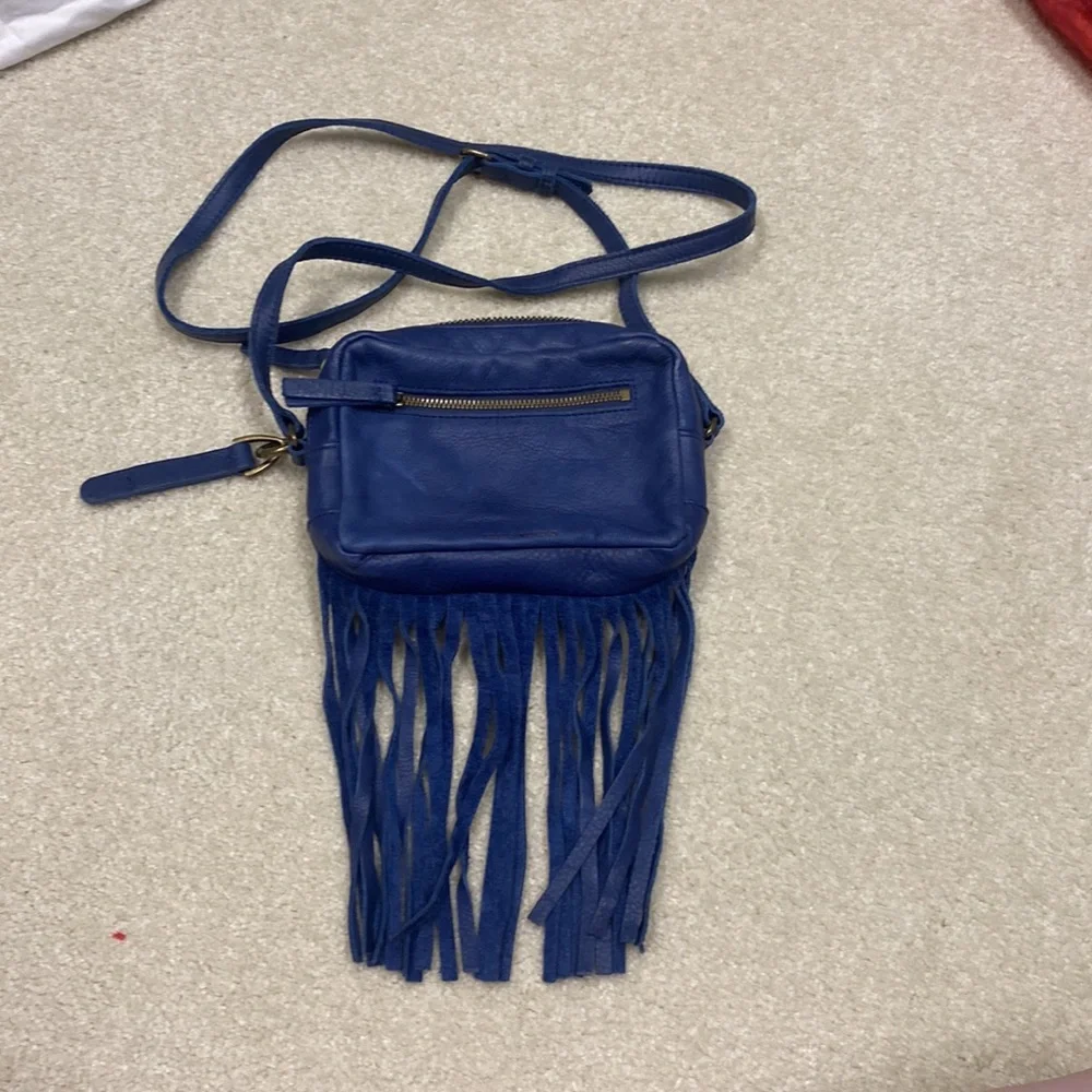 Lucky Brand Blue Crossbody - Picture 2 of 6